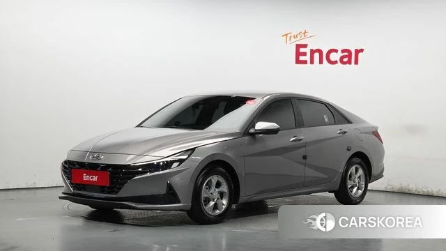 Hyundai Avante (CN7) 2022 Серебристо-серый из Кореи