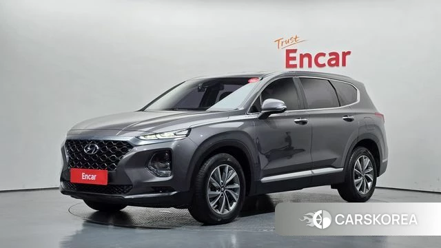 Hyundai Santa Fe TM 2019 Серый из Кореи