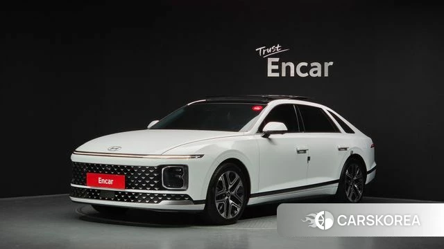 Hyundai Grandeur (GN7) 2022 Белый из Кореи