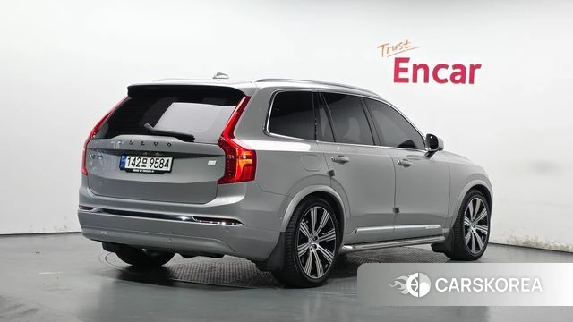 Volvo XC90 second Generation 2022 Серебристо-серый из Кореи