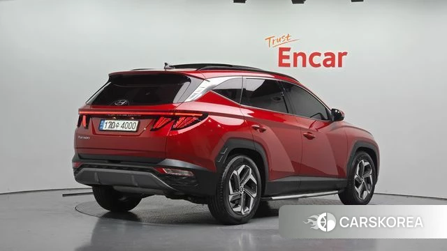 Hyundai Tucson (NX4) 2020 Красный из Кореи