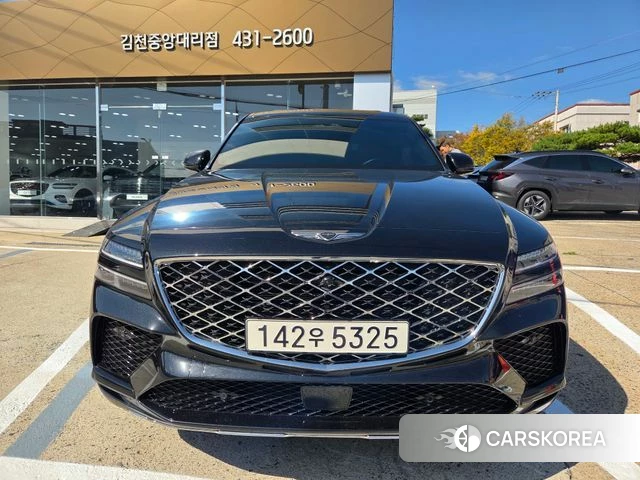 Genesis GV80 Coupe 2024 Черный из Кореи