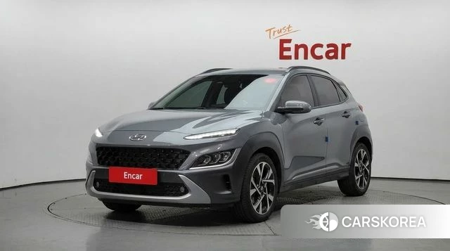 Hyundai The New Kona 2022 Серебристо-серый из Кореи