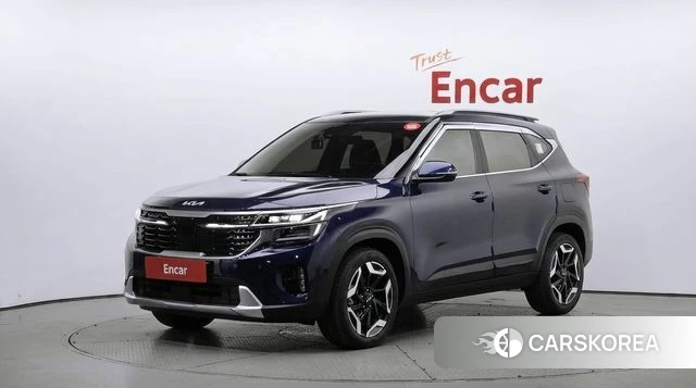 Kia The New Seltos 2023 Синий из Кореи
