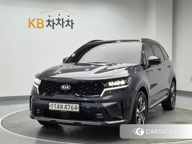 Kia Sorento 4th Generation 2020 Серый из Кореи