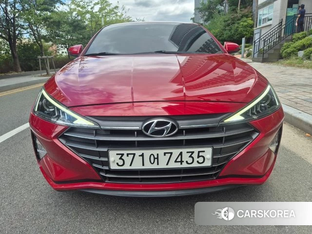 Hyundai The New Avante AD 2019 Красный из Кореи