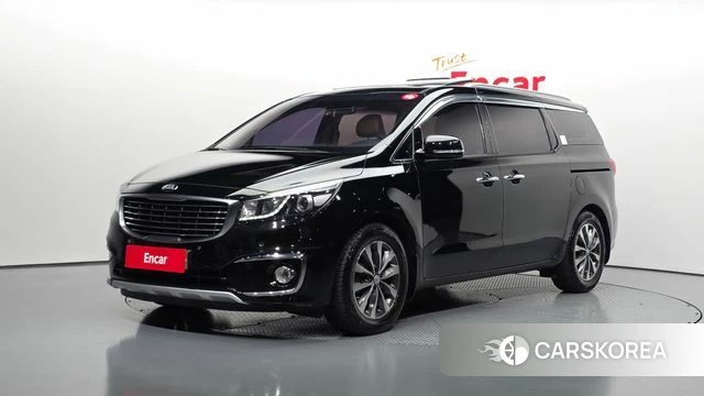Kia All New Carnival 2018 Черный из Кореи