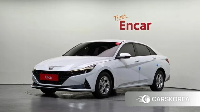 Hyundai Avante (CN7) 2020 Белый из Кореи