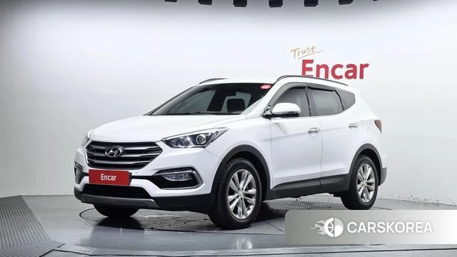 Hyundai Santa Fe The Prime 2018 Белый из Кореи