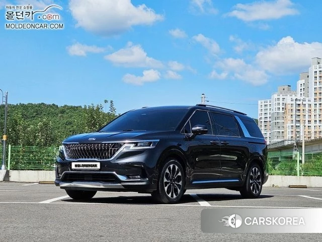 Kia Carnival 4th generation 2020 Серый из Кореи