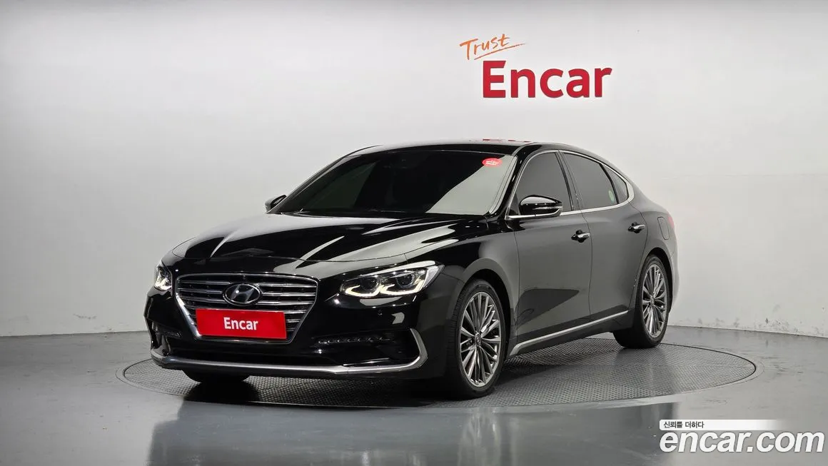 Hyundai Grandeur IG 2018 Черный из Кореи
