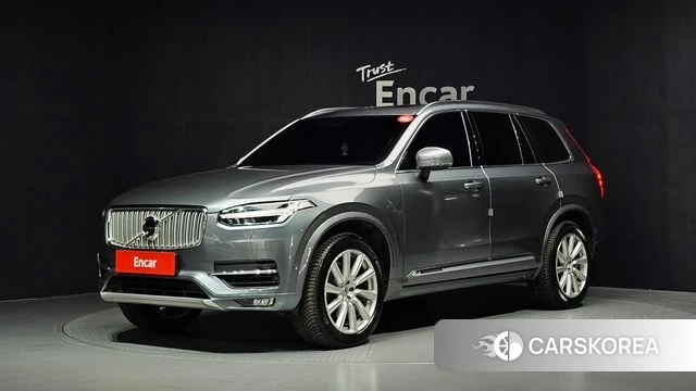 Volvo XC90 second Generation 2018 Серый из Кореи