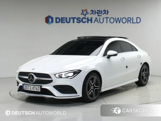 Mercedes-Benz CLA-Class C118 2022 Белый из Кореи