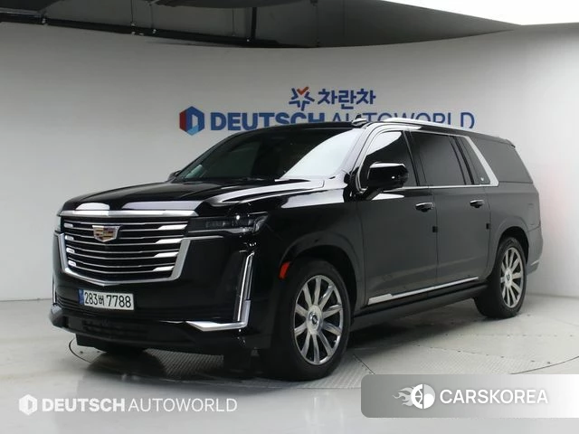 Cadillac Escalade 5th Generation 2021 Черный из Кореи