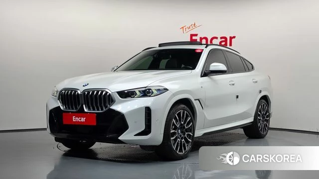 BMW X6 (G06) 2024 Белый из Кореи