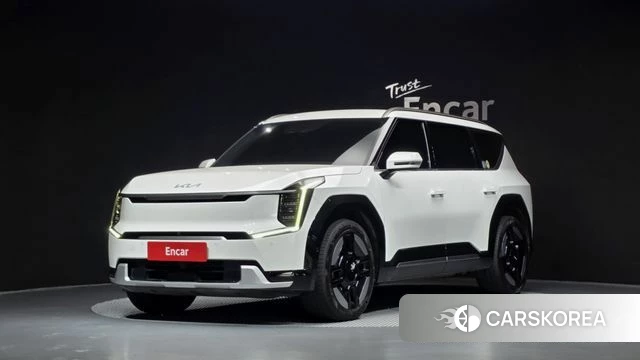 Kia EV9 2023 Белый из Кореи