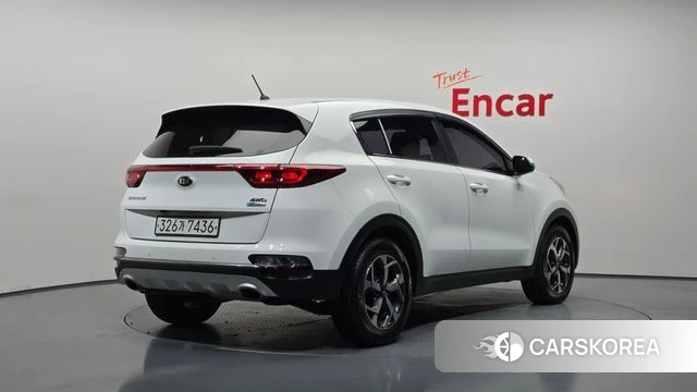 Kia Sportage The Bold 2019 Белый из Кореи