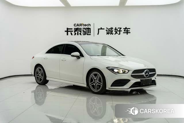 Mercedes-Benz CLA 2021 Белый из Китая
