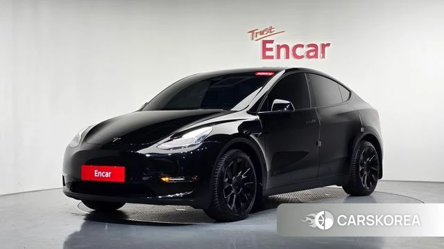 Tesla Model Y 2022 Черный из Кореи