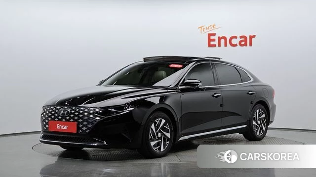 Hyundai The New Grandeur IG Hybrid 2022 Черный из Кореи
