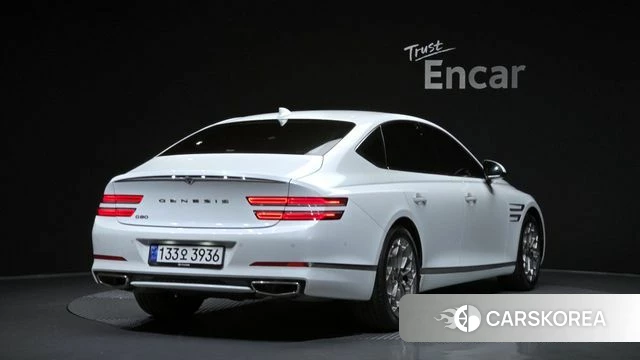 Genesis G80 (RG3) 2021 Белый из Кореи