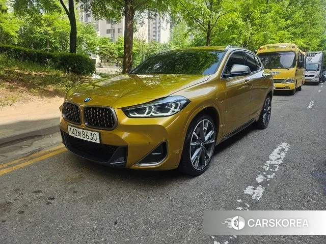 BMW X2 (F39) 2021 Золотой из Кореи