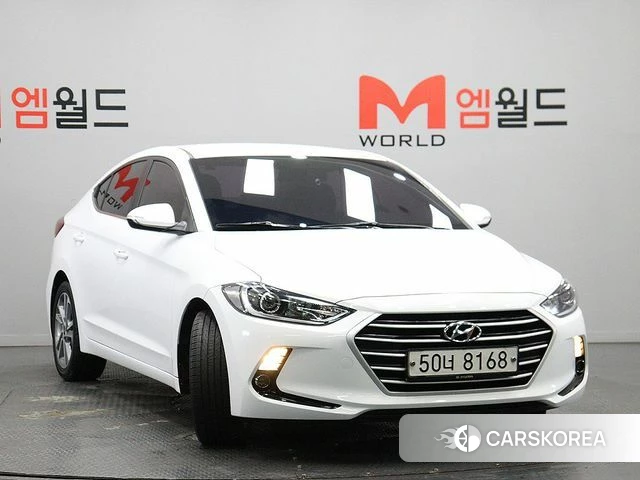 Hyundai Avante AD 2018 Белый из Кореи