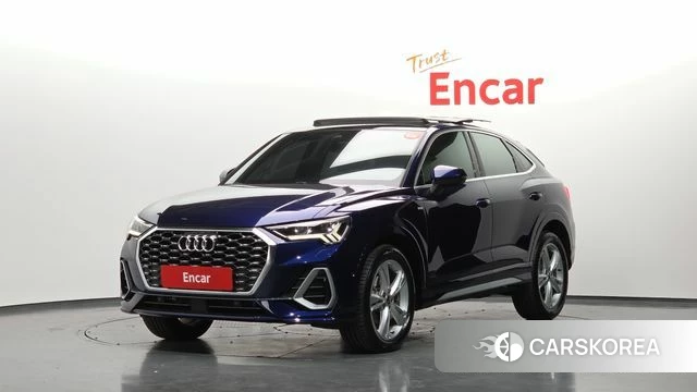 Audi Q3 (F3) 2023 Синий из Кореи