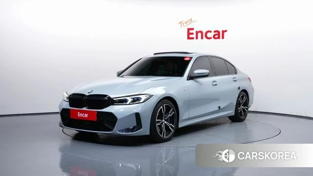 BMW 3 Series (G20) 2024 Светло-серебряный цвет из Кореи