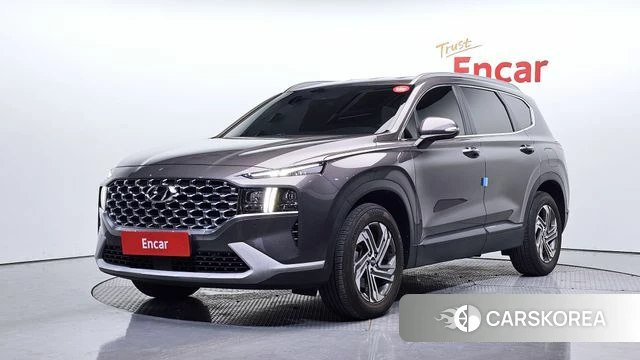 Hyundai The New Santa Fe 2021 Серый из Кореи
