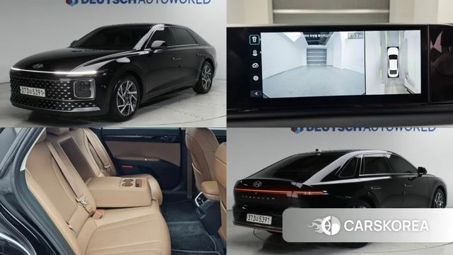 Hyundai Grandeur Hybrid (GN7) 2025 Черный из Кореи