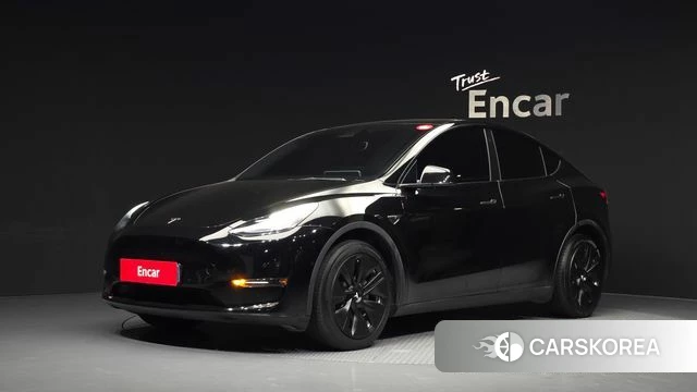 Tesla Model Y 2021 Черный из Кореи