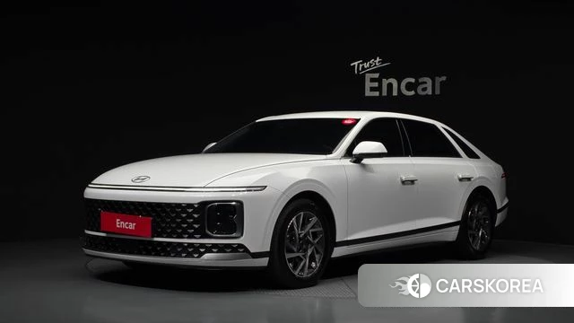 Hyundai Grandeur Hybrid (GN7) 2024 Белый из Кореи