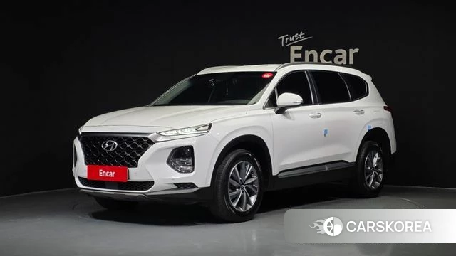 Hyundai Santa Fe TM 2019 Белый из Кореи