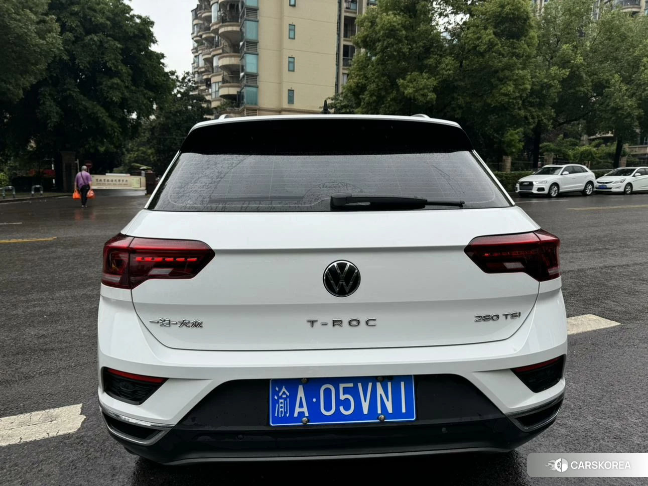 Volkswagen T-Roc 2021 Белый из Китая