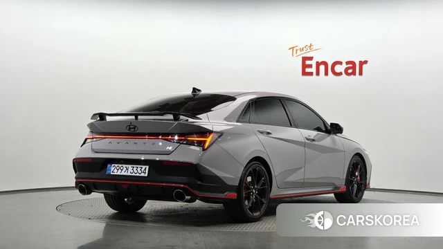Hyundai The New Avante (CN7) 2026 Серебристо-серый из Кореи