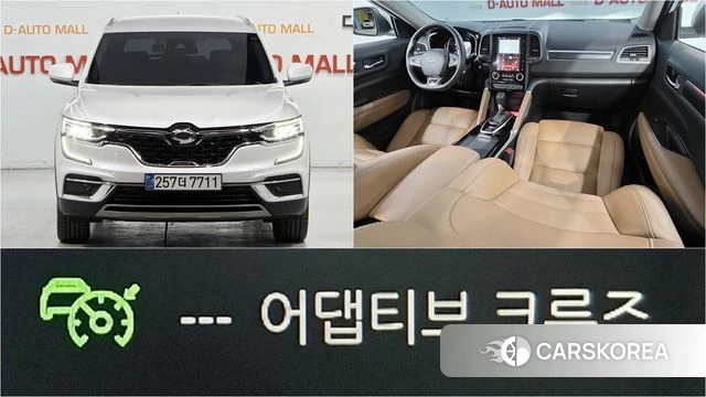 Renault Korea (Samsung) The New QM6 2022 Белый из Кореи
