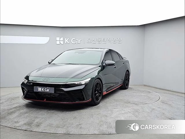 Hyundai The New Avante (CN7) 2023 Светло-серебряный цвет из Кореи
