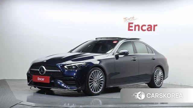 Mercedes-Benz C-Class W206 2023 Синий из Кореи
