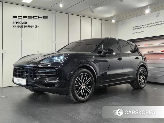 Porsche Cayenne (PO536) 2026 Черный из Кореи