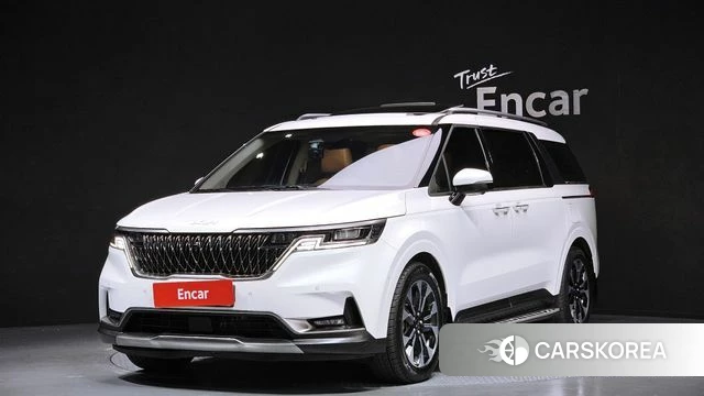 Kia Carnival 4th generation 2022 Белый из Кореи