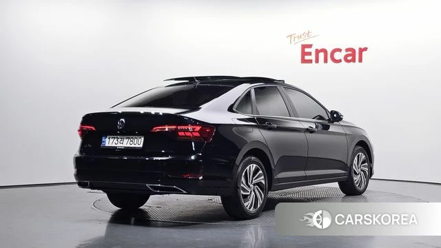 Volkswagen 7th Generation of Jetta 2021 Черный из Кореи