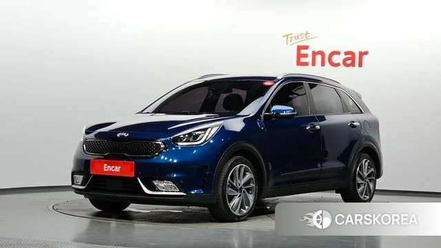 Kia Niro 2018 Синий из Кореи