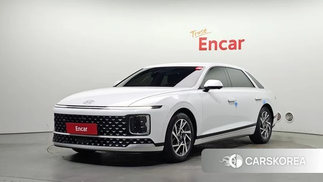 Hyundai Grandeur Hybrid (GN7) 2023 Белый из Кореи