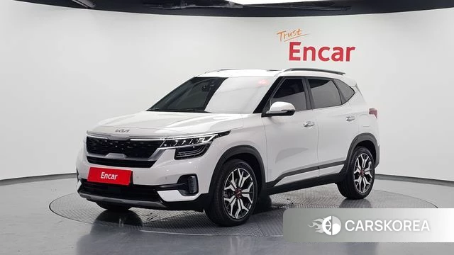 Kia Seltos 2021 Белый из Кореи