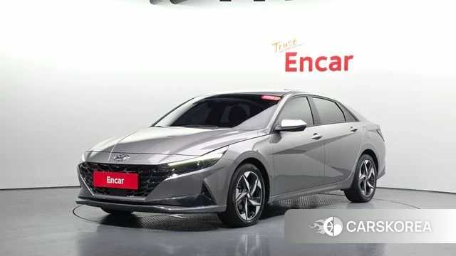 Hyundai Avante Hybrid (CN7) 2021 Серый из Кореи