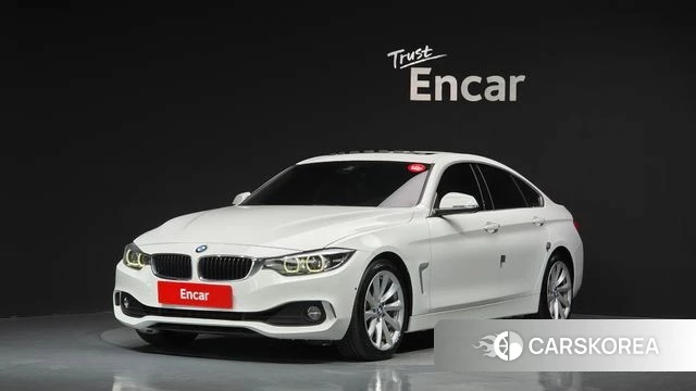 BMW 4 Series (F32) 2019 Белый из Кореи