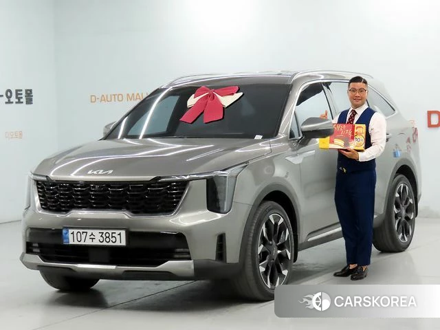 Kia The New Sorento 4th Generation 2024 Цвет тростника из Кореи