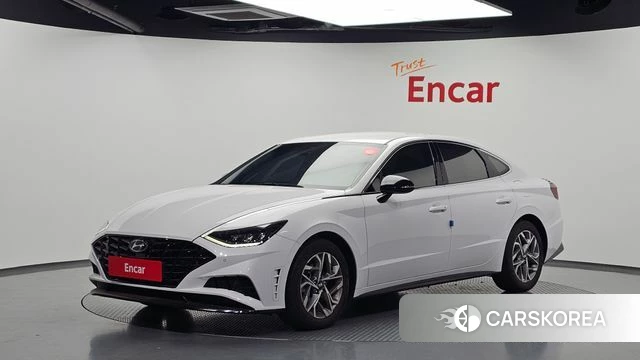 Hyundai Sonata (DN8) 2022 Белый из Кореи