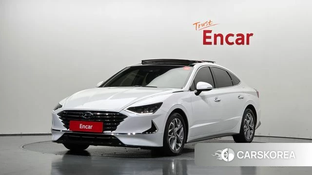 Hyundai Sonata (DN8) 2019 Белый из Кореи